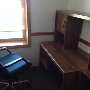 Work desk in File room Annex for Private Office A
